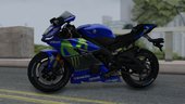 2017 Yamaha R6 Movistar Livery